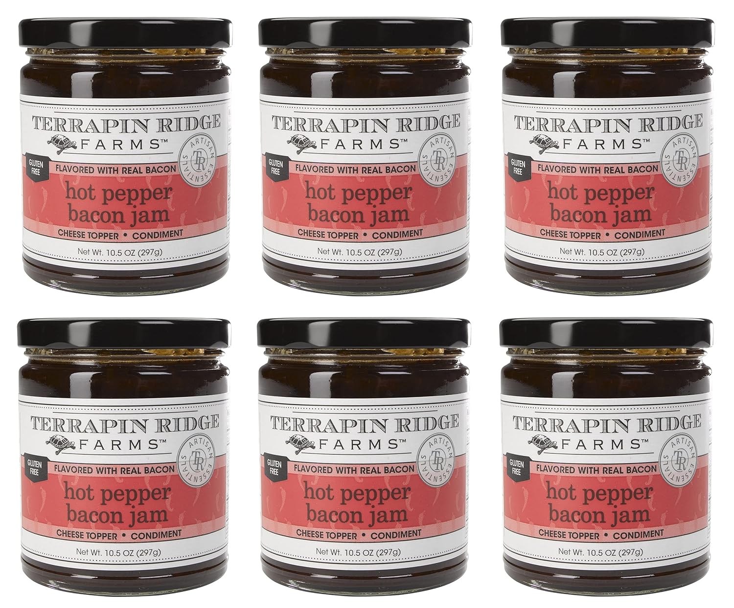 Terrapin Ridge Farms Hot Pepper Bacon Jam for Gourmet Flavor