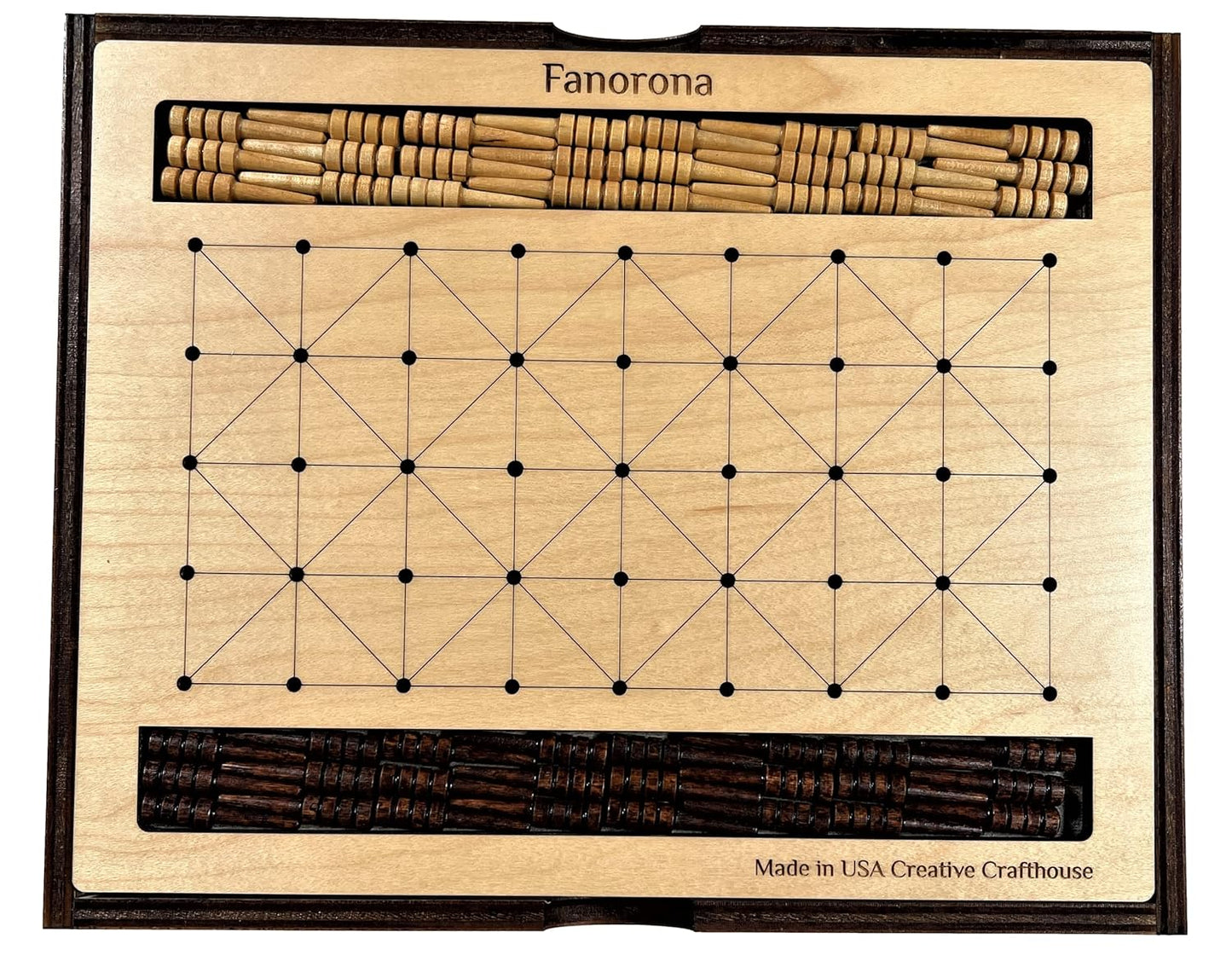 Fanorona Game Strategy Game for 2 People - Fun Challenge
