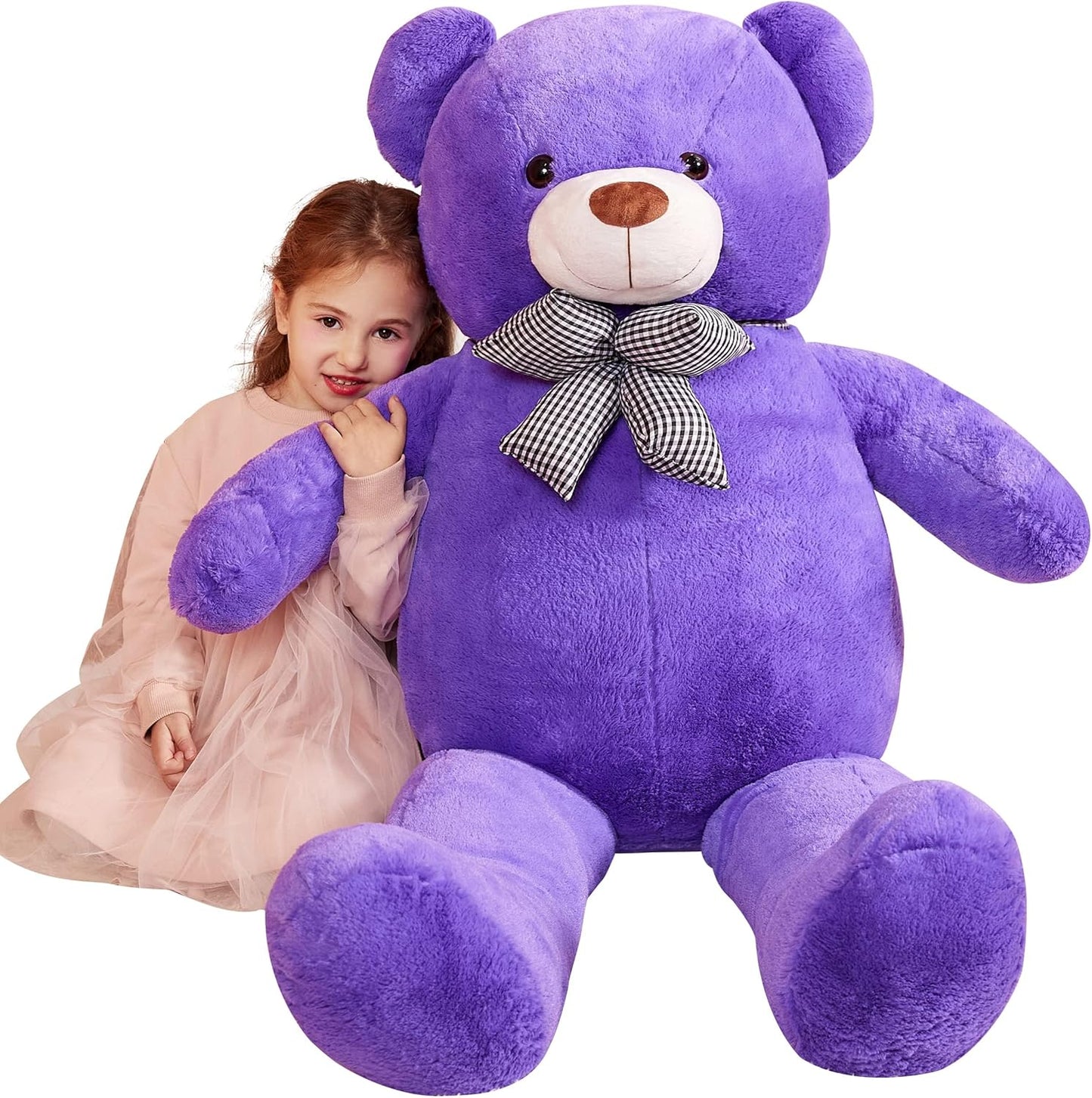 IKASA Giant Teddy Bear Plush Toy - Huge 47 Inch Soft Toy