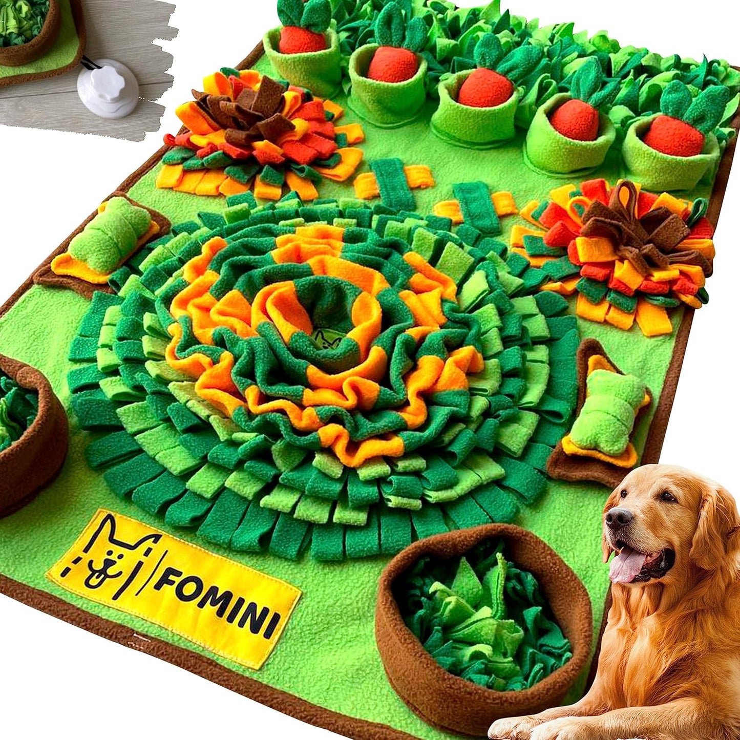Snuffle Mat for Dogs - Interactive Feeding & Puzzle Toy Fun