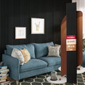 Avana Black Oak Acoustic Wood Wall Panel 94.4 x 12.6 in - Single Panel