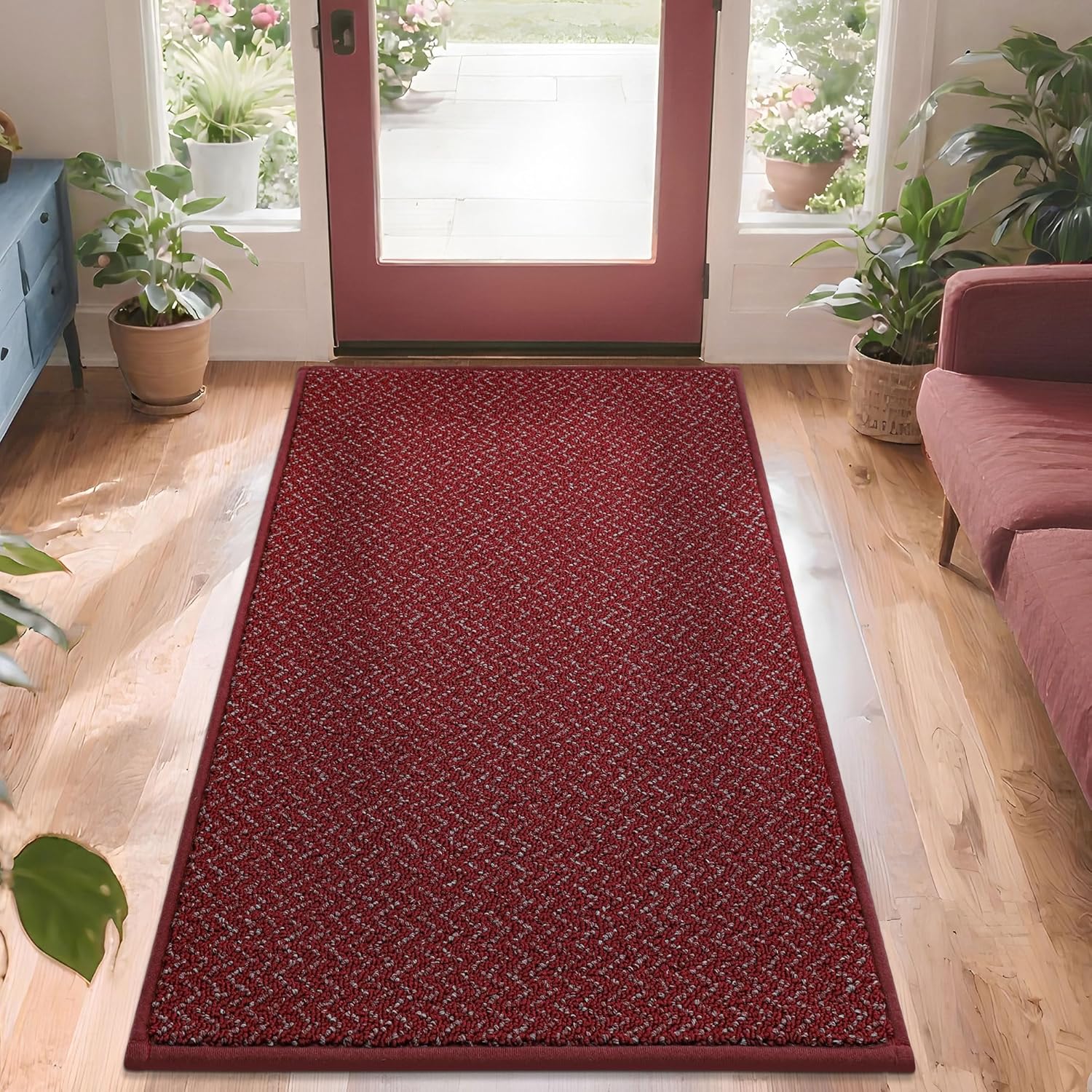 COSY HOMEER Non Slip Absorbent Entryway Rug 36x60 for Dirt Trapping
