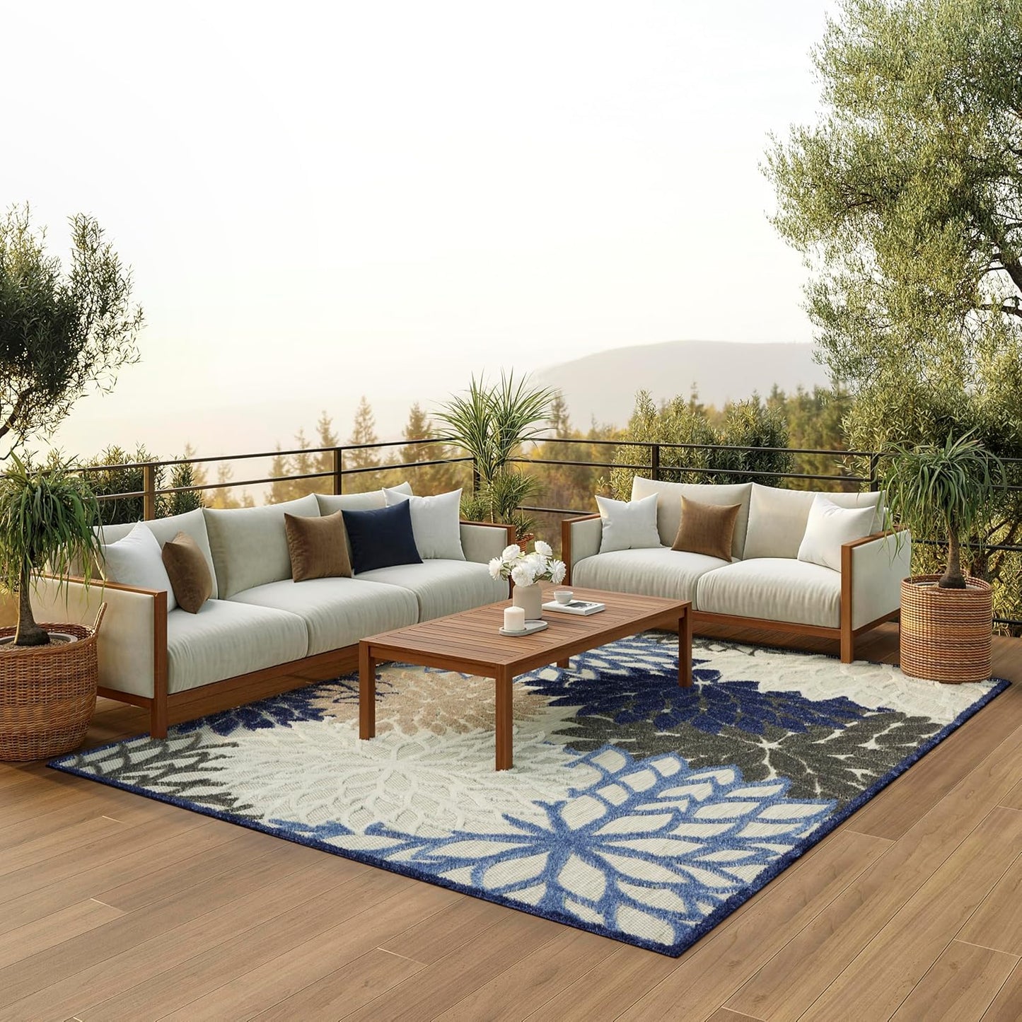 Nourison Home Aloha 7ft 10in x 10ft 6in Indoor/Outdoor Rug Review