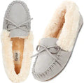 Floopi Women Slippers Moccasins - Cozy Memory Foam House Shoes