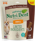 Nylabone Nutri Dent Dog Dental Chews - Filet Mignon Flavor