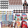 Ninja Pirate Party Favors 112 Pcs Pack - Large Pirate Favor Set