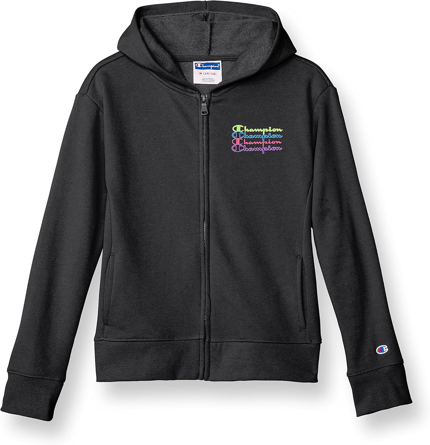 Champion Girls Lightweight Full Zip Hoodie