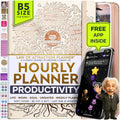Law of Attraction Planner Undated Hourly Weekly & Monthly