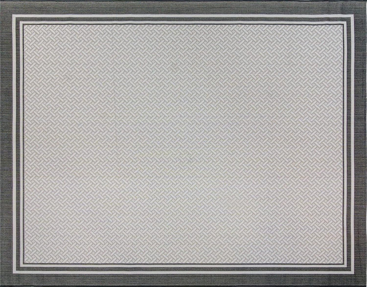 Gertmenian Indoor Outdoor Classic Flatweave Area Rug, 6x9 Ft