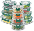 Borosilicate Glass Food Storage Containers Set - Airtight Meal Prep go