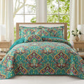 Cotton King Quilt Bedding Set - Lightweight Reversible King Quilt