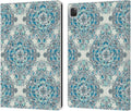 Micklyn Le Feuvre Floral Leather Wallet Case for iPad Pro 12.9 Inch