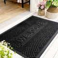 Mibao Durable Outdoor Indoor Mat for Entrance, Non-Slip Design