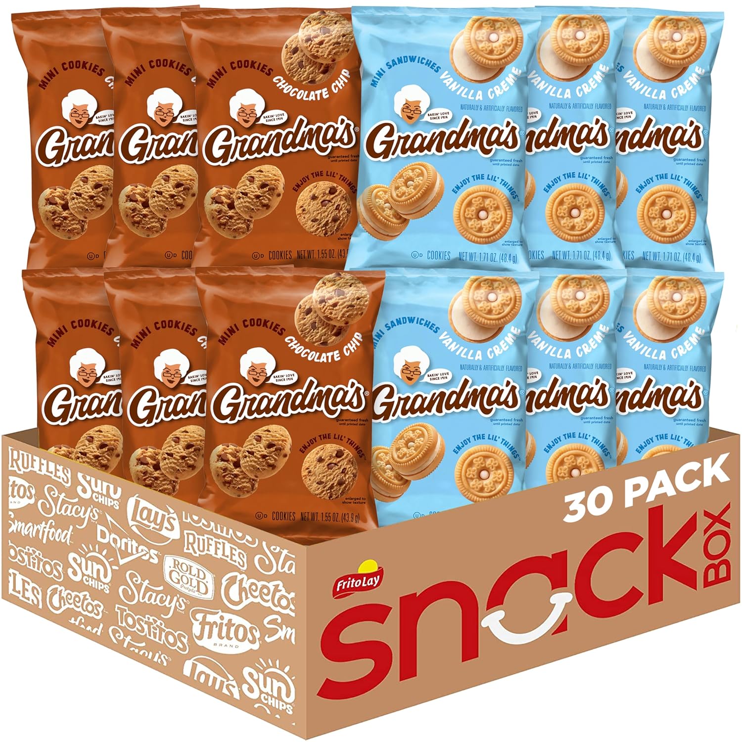 Grandma's Mini Cookies Variety Pack - Perfect for Any Occasion