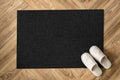Easy Jute Rugs 2x3 Dark Gray for Indoor Outdoor Use