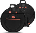 22 in Cymbal Bag 10-Pack with Dividers - Durable, Water-Resistant