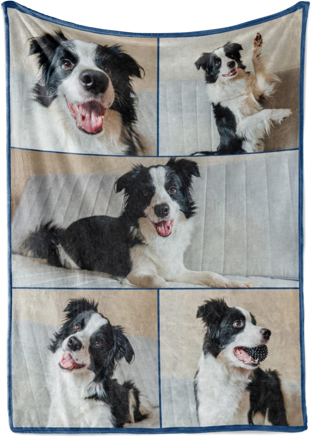 Custom Photo Blanket - Personalized Fleece 50x60 for Gifts