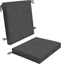 Honeycomb Outdoor Midback Chair Cushion 18.5in x 17in - Textured