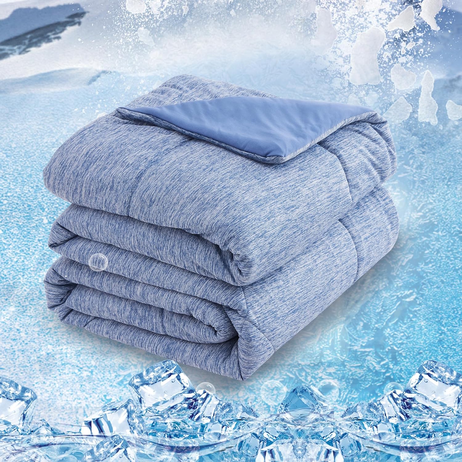 Cooling Comforter King Size for Hot Sleepers - Soft & Breathable