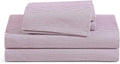 Full Size Sheets Set Ithaca Stripe Red - Crisp Cotton Percale