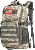 outdoor plus Camo Backpack 30L Tactical School Pack - USB Port