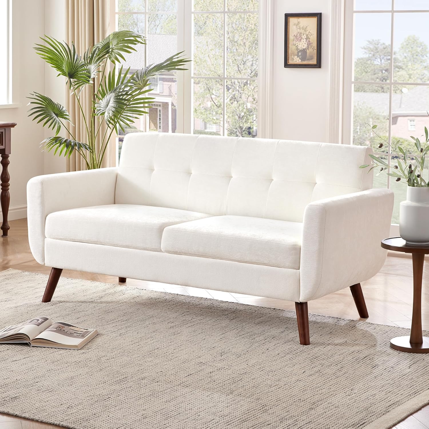 Tbfit 65 in Loveseat Sofa for Living Room, Stylish and Durable