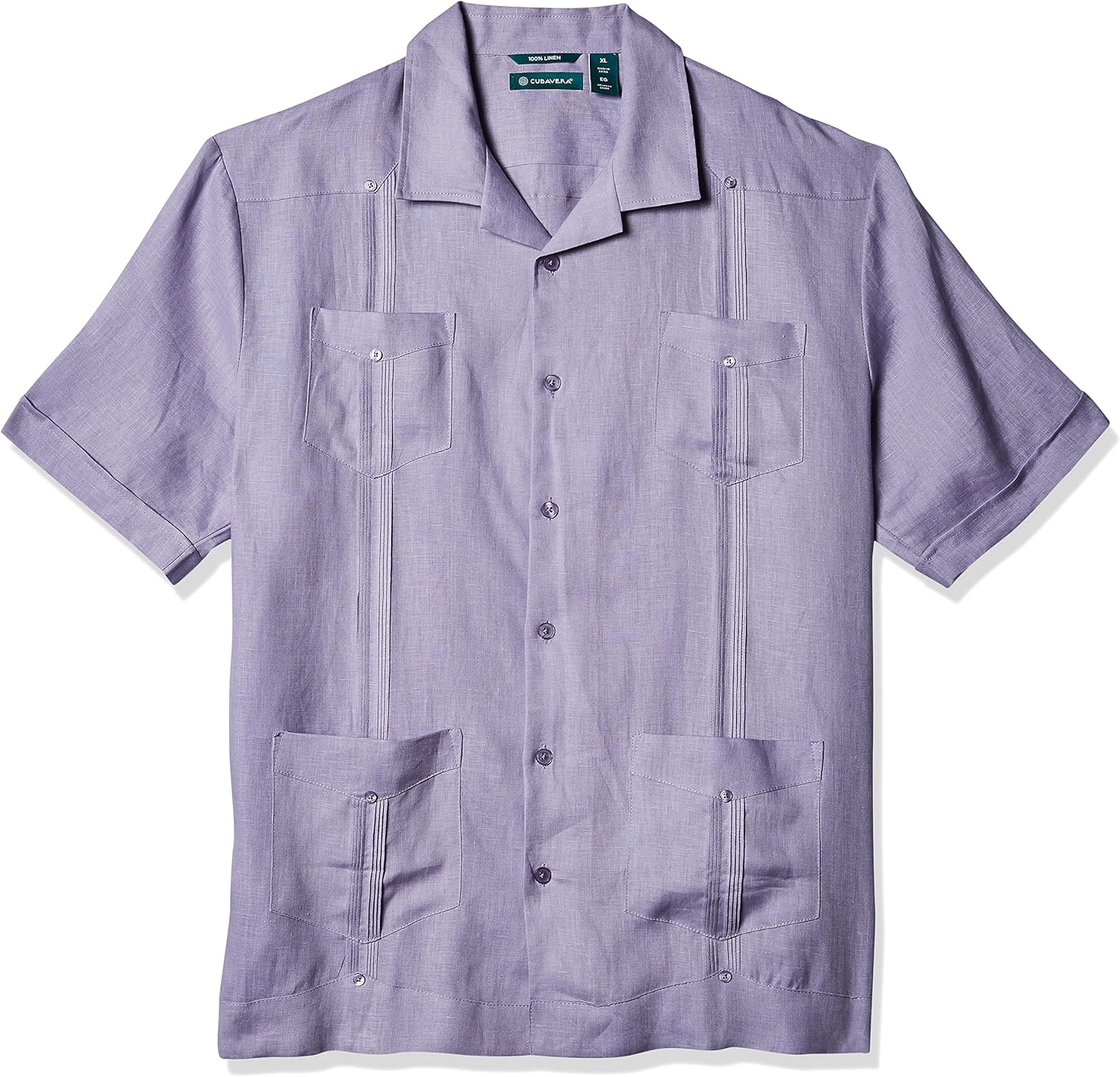 Cubavera Men's 100% Linen Short Sleeve Guayabera Shirt Review