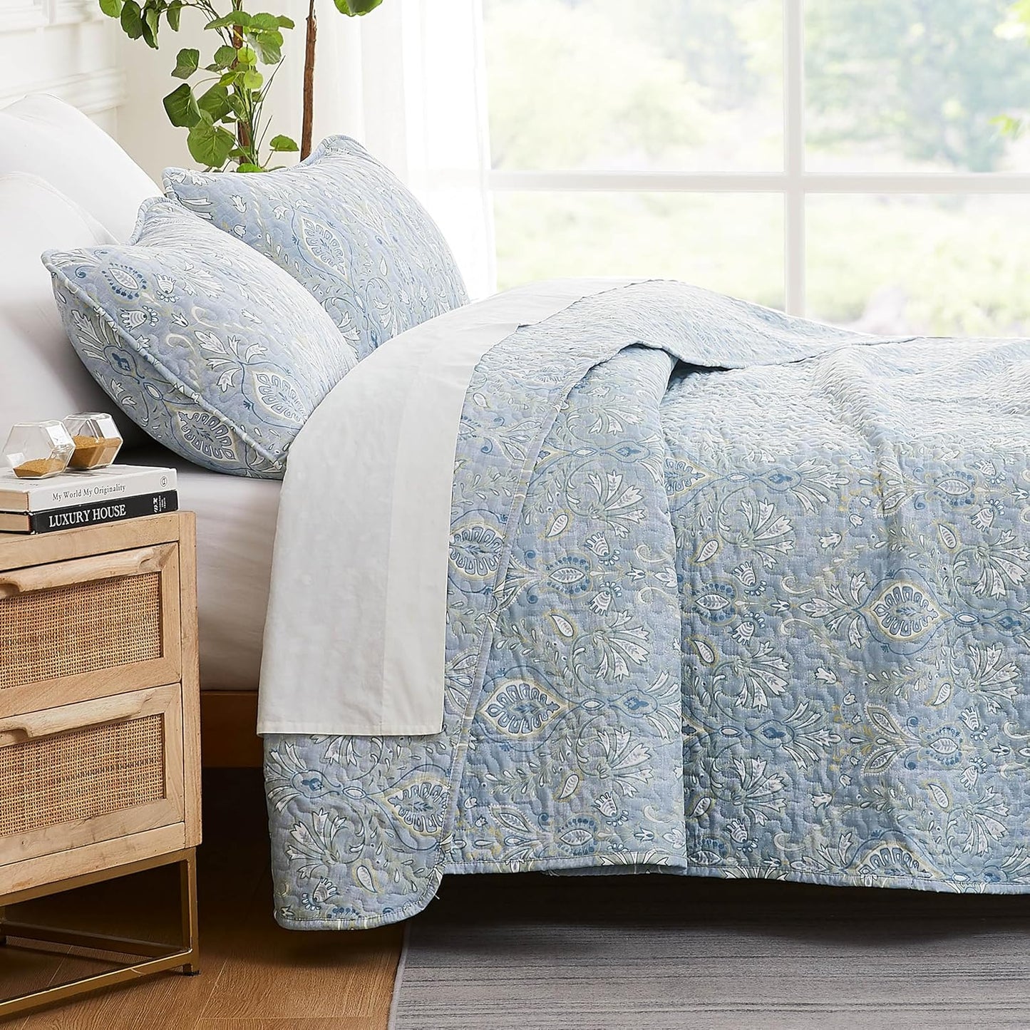 Boho Quilt Set by Southshore Fine Living for King Beds
