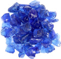 AZ Patio Firepit Recycled Glass, 20 lb Ocean Blue - Clean, Vibrant