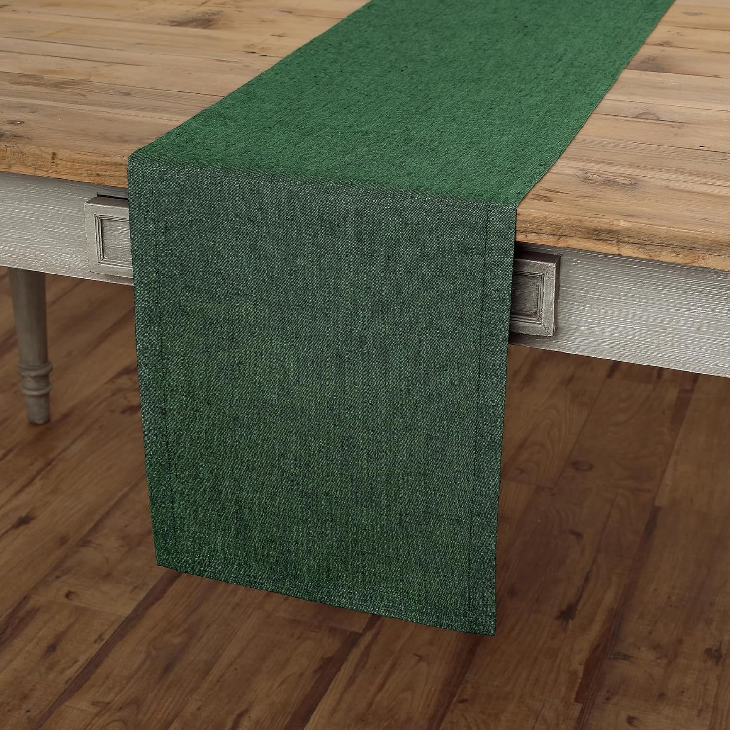 Solino Home Linen Table Runner 72 Inches Long for Elegant Dining