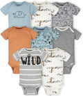 Gerber 8-Pack Short Sleeve Onesies - Cool Comfort!