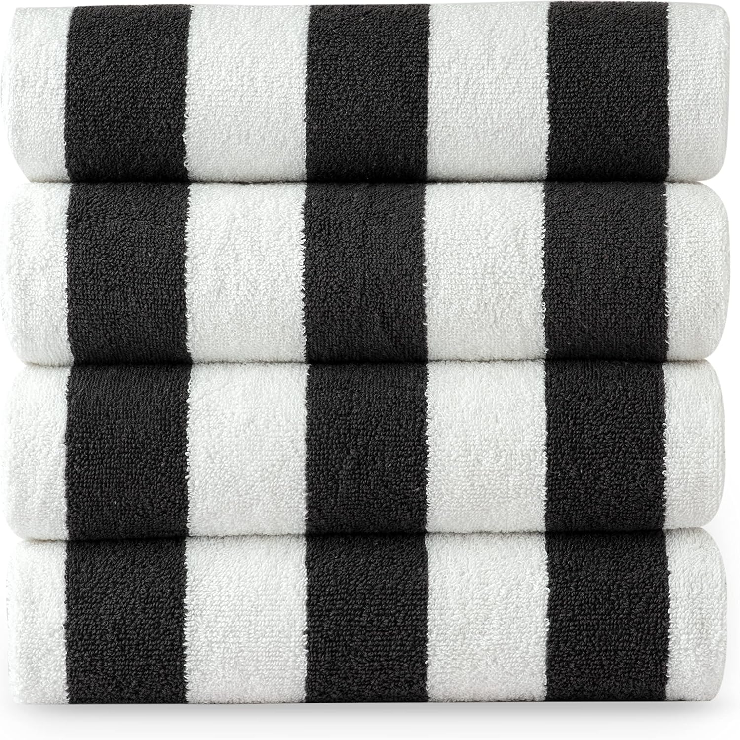 Lane Linen 4 Pack Beach Towels - 100% Cotton Oversized Towel