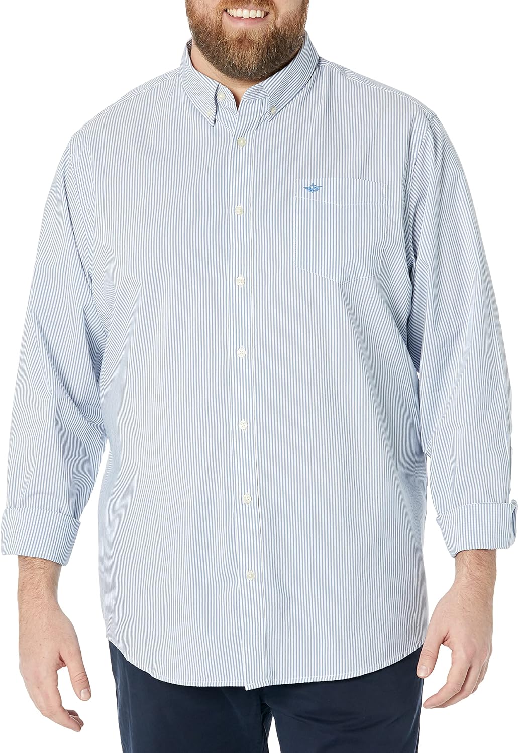 Dockers Men's Classic Fit Long Sleeve Comfort Flex Shirt Review