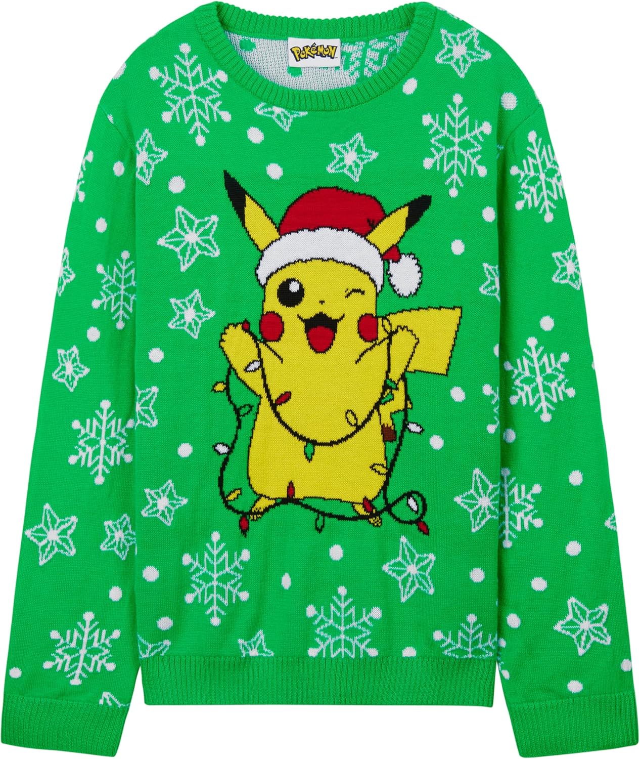 Pokemon Christmas Sweater for Boys - Cozy Knitted Pullover