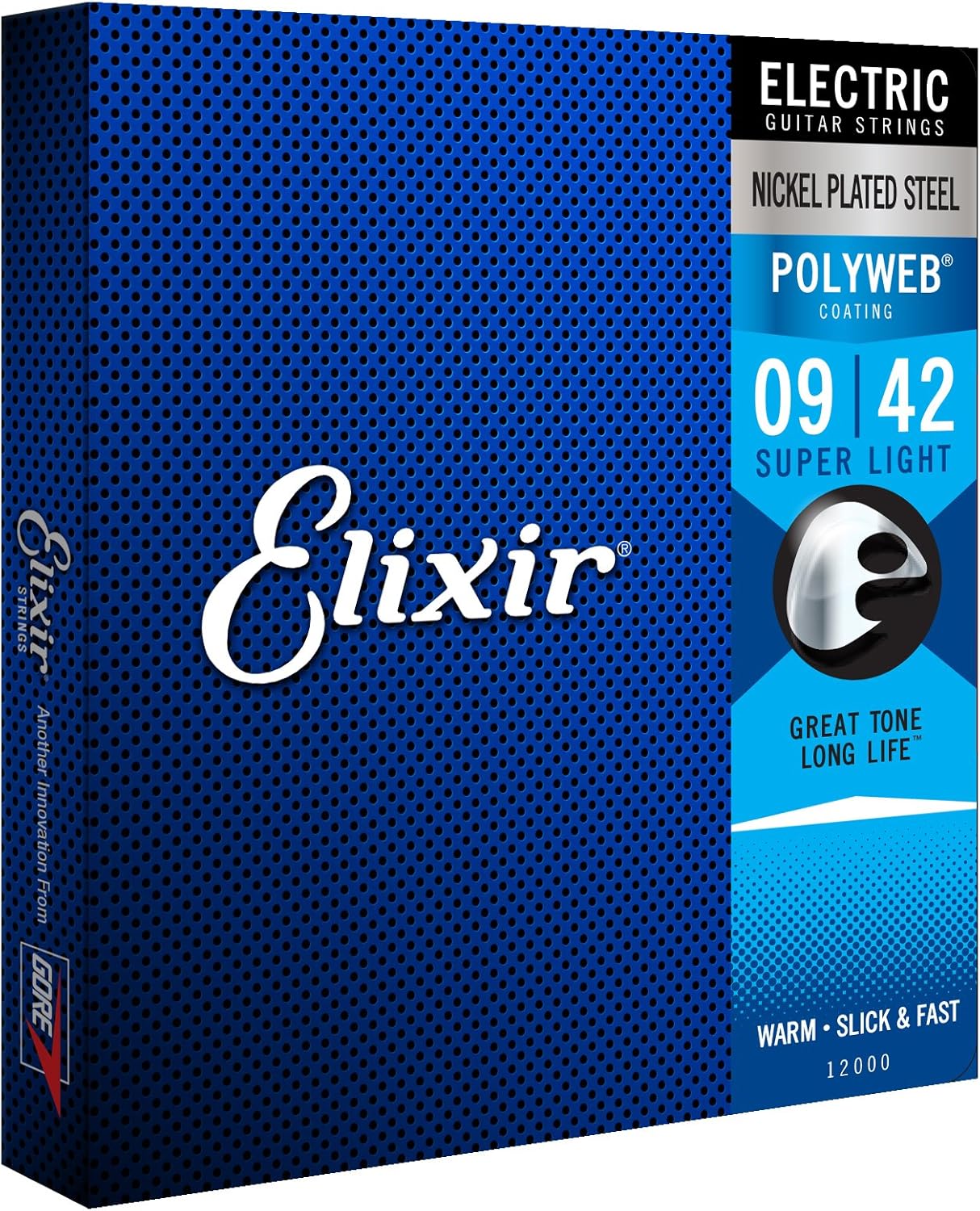 Elixir Super Light Guitar Strings - Longest-Lasting Warm Tone!