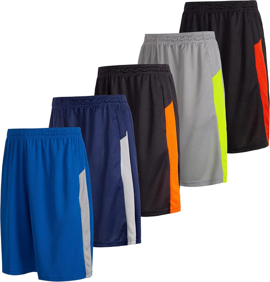 Men's Dry-Fit Athletic Performance Shorts for Active Lifestyle
