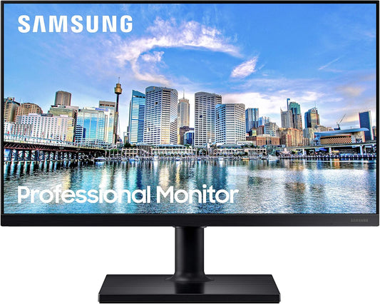 SAMSUNG 24 FHD Monitor, 75Hz IPS Panel, Height Adjustable Stand
