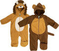 Cuddle Club Fleece Baby Bunting Bodysuit with Hood (Style NXV1)