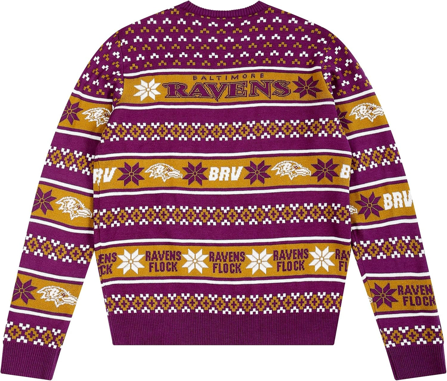 FOCO NFL Team Big Logo Ugly Sweater for Ultimate Team Spirit
