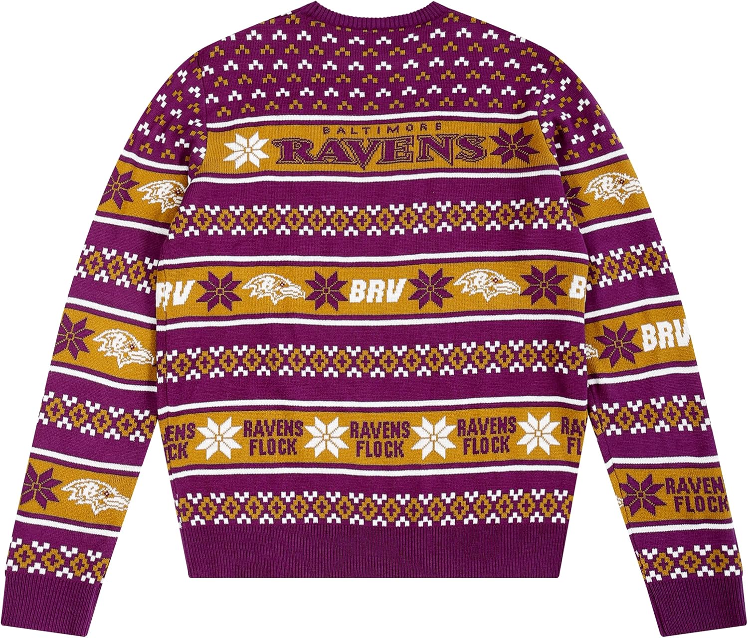 FOCO NFL Team Big Logo Ugly Sweater for Ultimate Team Spirit