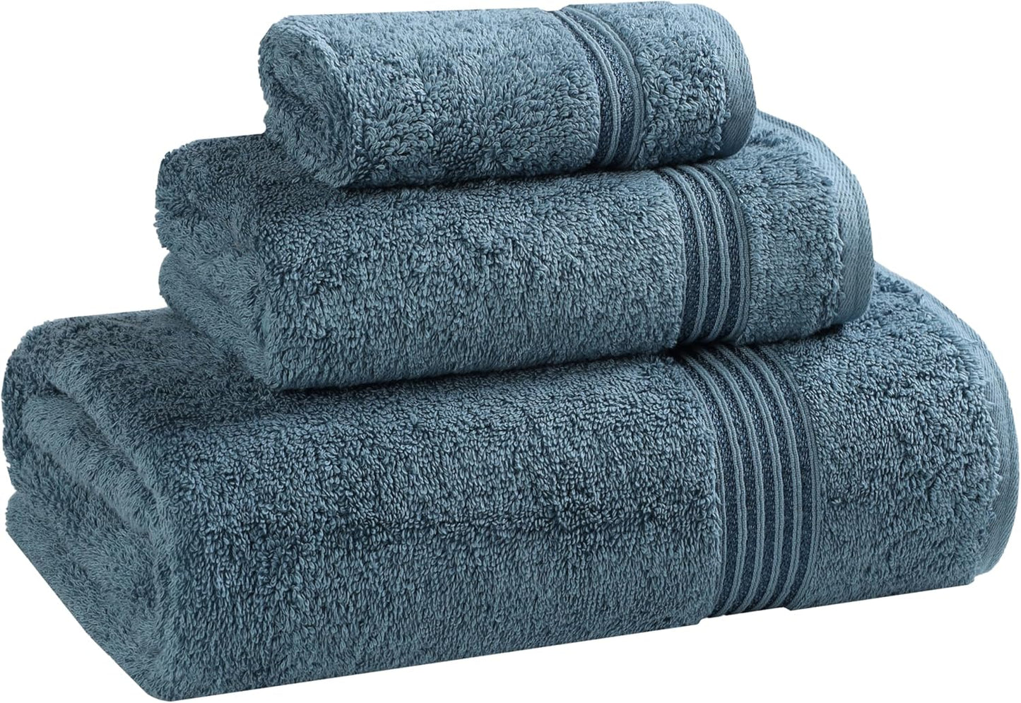 Superior Egyptian Cotton 3-Piece Towel Set for Luxurious Comfort