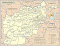 Large Detailed Afghanistan Map: Roads, Cities, Airports