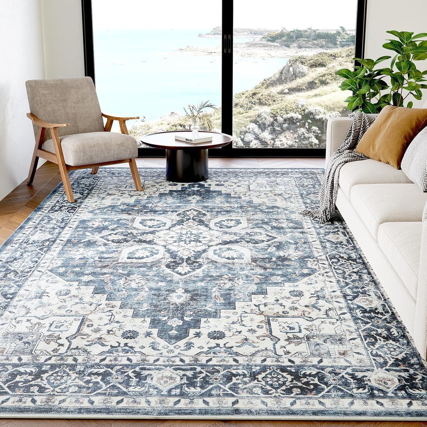 6x9 Area Rugs with Non-Slip Backing for Any Room Style