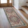GENIMO 2x10 Runner Rug for Hallway - Machine Washable Non Slip Vintage