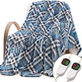 Homemate Electric Blanket Heated Queen Size - Ultra Soft Cozy Throw