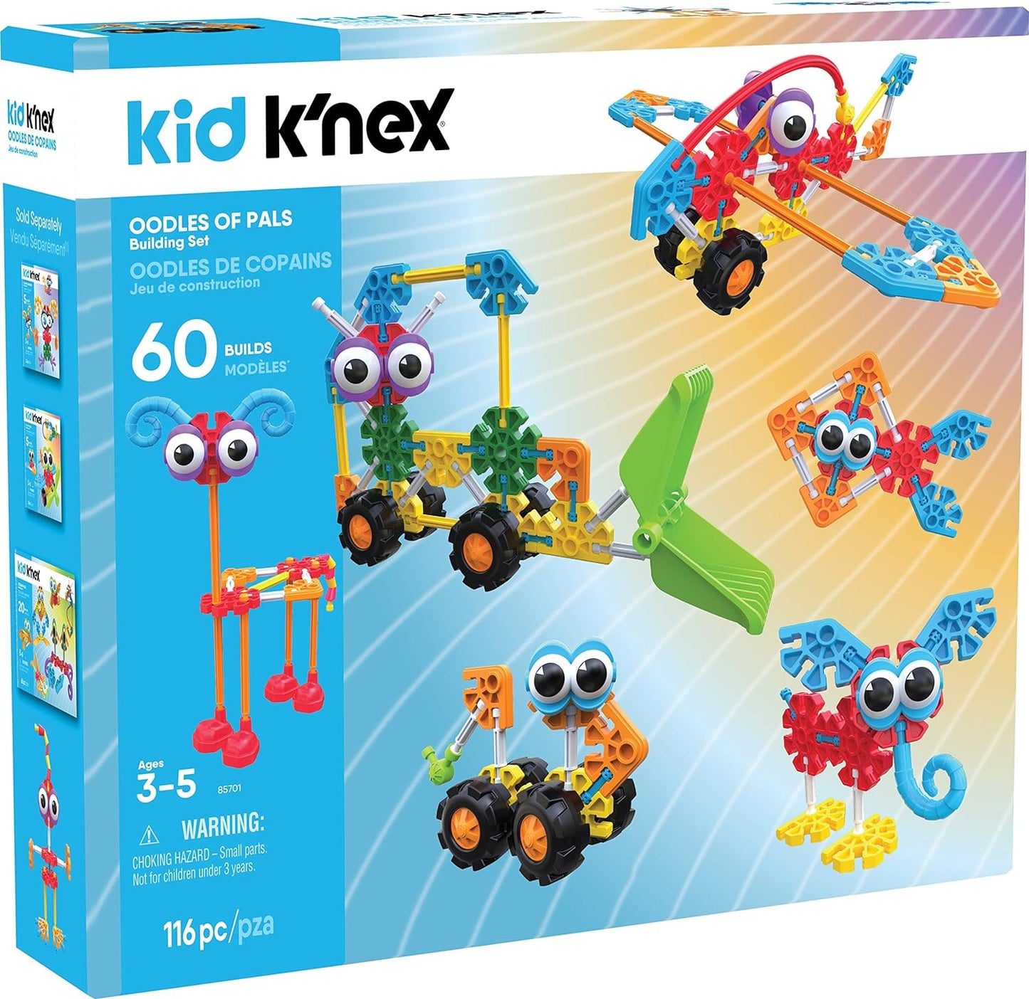 KID KNEX Oodles of Pals Building Set for Creative Playtime Fun