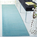 SAFAVIEH Vision Runner Rug 2ft2ft x 10ft Aqua - Durable Modern Ombre