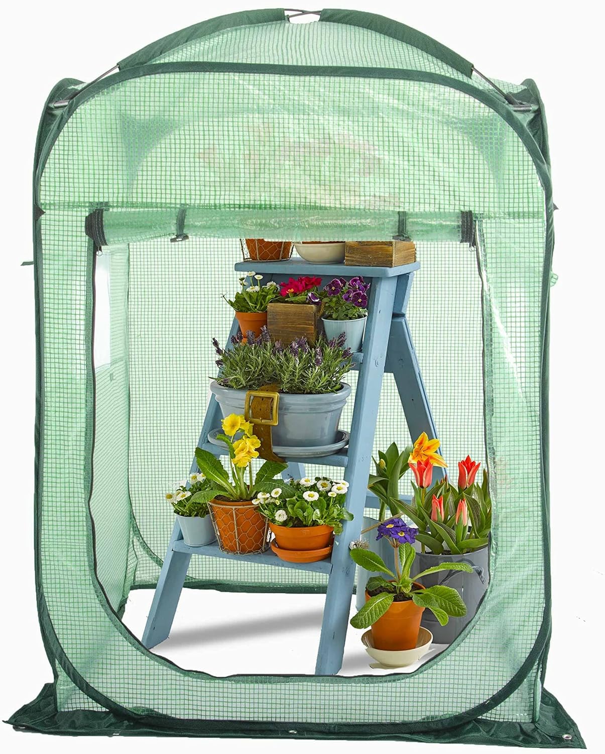 Pop Up Greenhouse Tent for Indoor Outdoor Gardening Needs