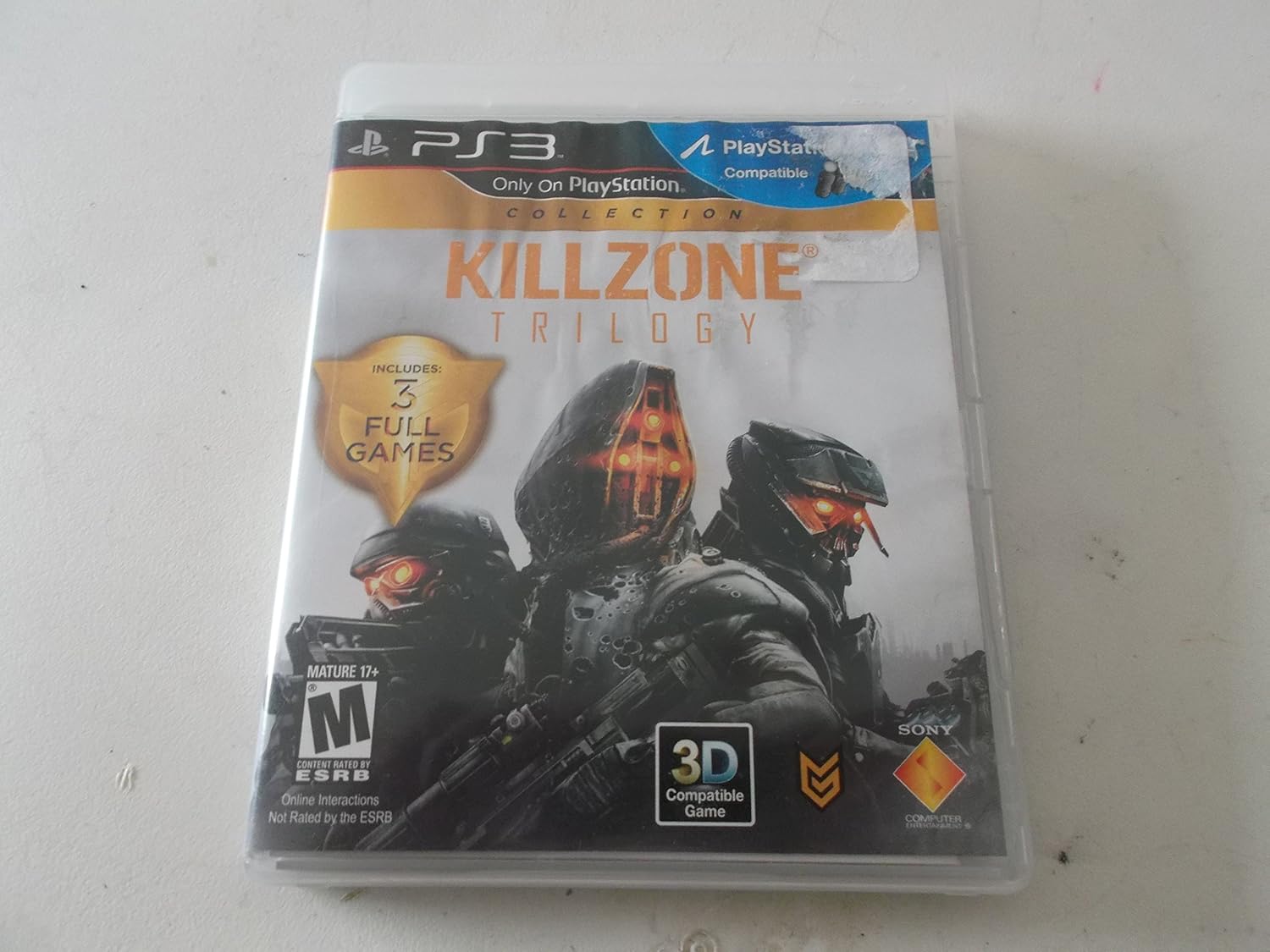 PS3 Killzone Trilogy Collection - Experience Epic Sci-Fi Action