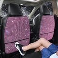 Bling Kick Mats for Car Seats with Pockets - Sparkling Protectors